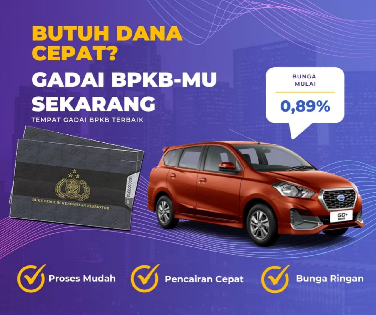 Pinjaman Dana Jaminan Bpkb Mobil Datsun Go Dapat Pinjaman Berapa? Seperti Ini Simulasinya